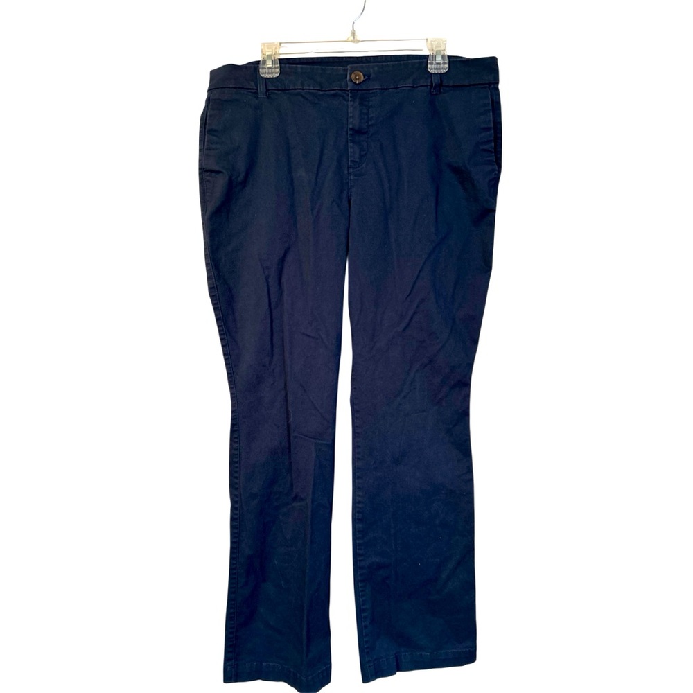 Old Navy boot cut cotton/spandex pants, size 16